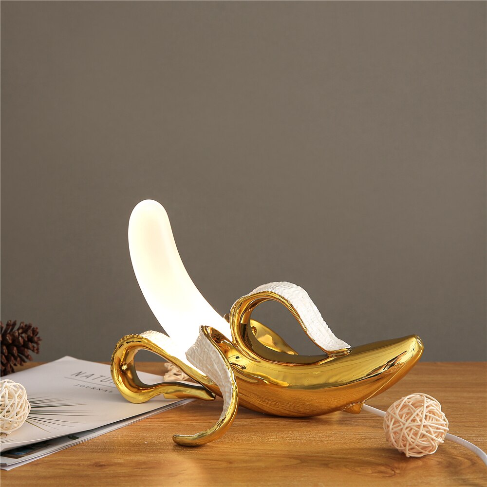 Banana Lights Tischlampe - Elegante Art Deco Tischlampe