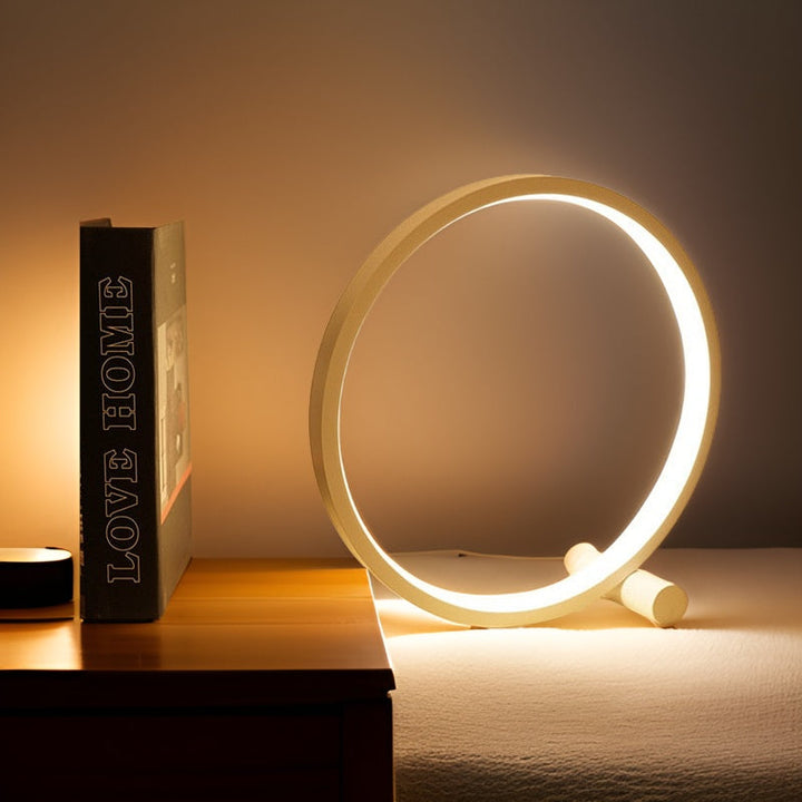 Minimalistische dimmbare Tischlampe - EclipseAura Lampe