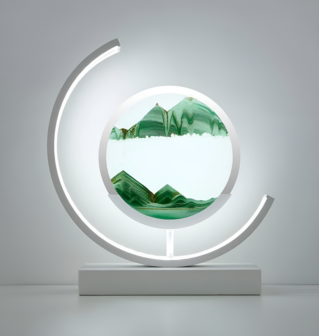 Sandscape - Fließende Sand LED Lampe 3D Quicksand Nachtlicht