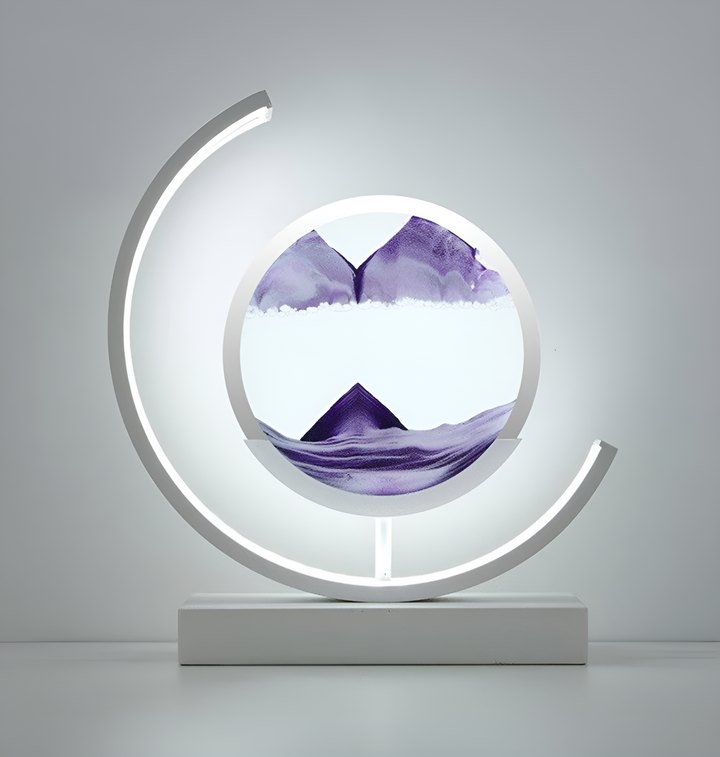 Sandscape - Fließende Sand LED Lampe 3D Quicksand Nachtlicht