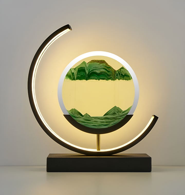 Sandscape - Fließende Sand LED Lampe 3D Quicksand Nachtlicht