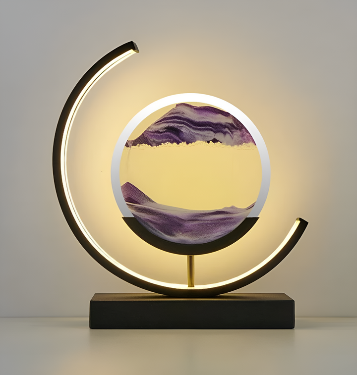 Sandscape - Fließende Sand LED Lampe 3D Quicksand Nachtlicht