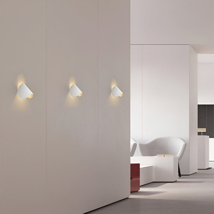 Twist Wandleuchte - Drehbare Metall Wandlampe - Kurven Wandvertiefung