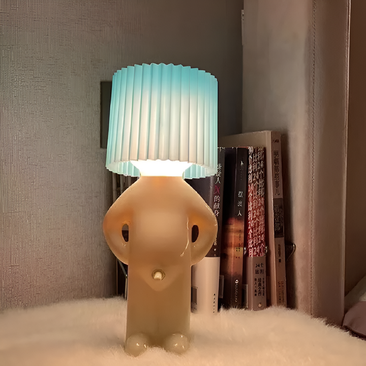 Tischlampe - Kreative kleine Schüchterner Junge LED Lampe