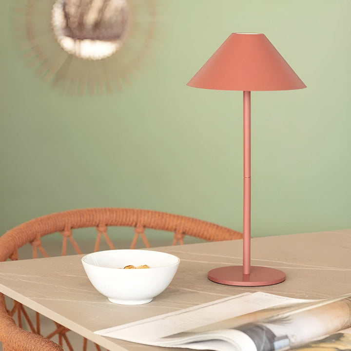 LumiLuxe - Dimmbare Nordic Cone LED Tischlampe mit Touchsteuerung
