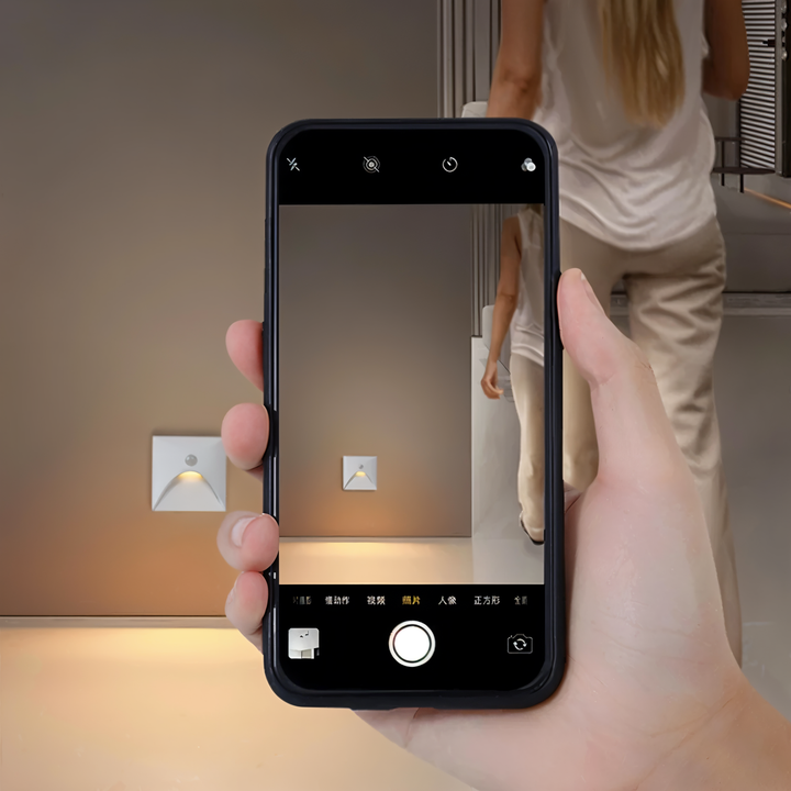 LuminiPath - Wasserdicht IP65 Wandleuchte - Innen- und Außenwandleuchte - Bewegungsmelder Wandleuchte LED