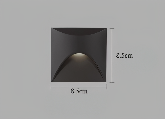 LuminiPath - Wasserdicht IP65 Wandleuchte - Innen- und Außenwandleuchte - Bewegungsmelder Wandleuchte LED