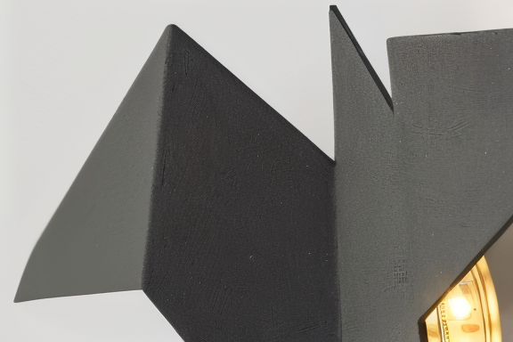 OriTori Wandlampe - Geometrische Origami Vogel Wandlampe - Japanischer Stil Wandlicht Design
