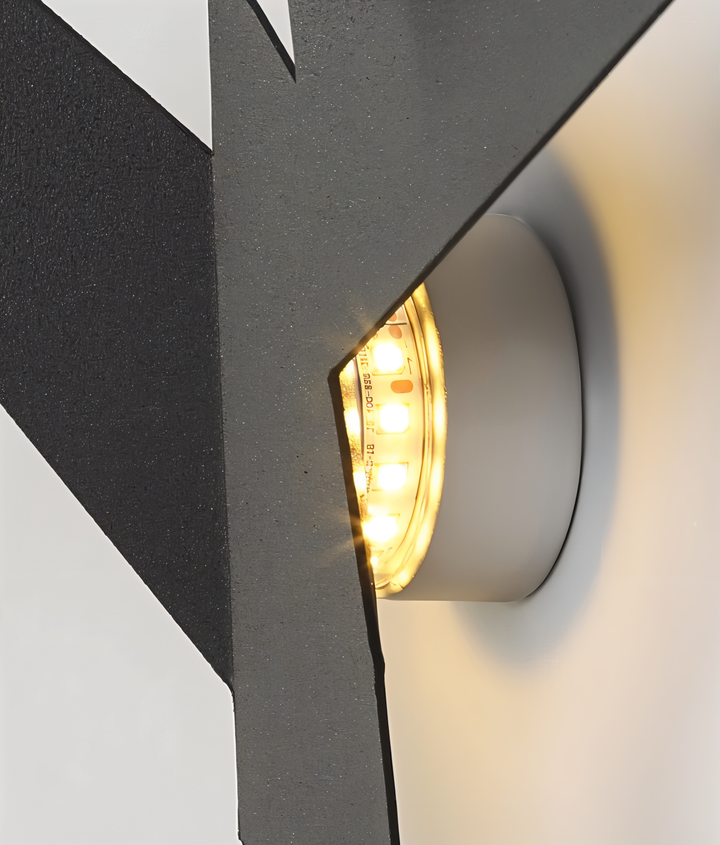 OriTori Wandlampe - Geometrische Origami Vogel Wandlampe - Japanischer Stil Wandlicht Design