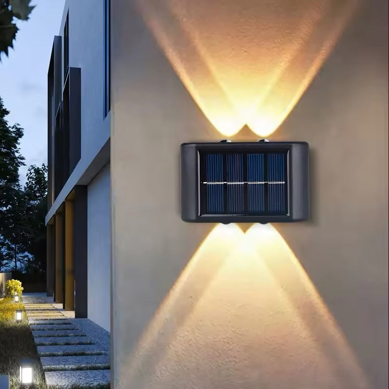 LED Solar-Wandlichter