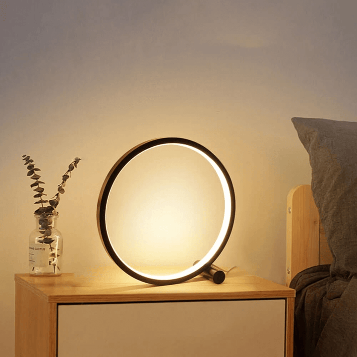 Minimalistische dimmbare Tischlampe - EclipseAura Lampe