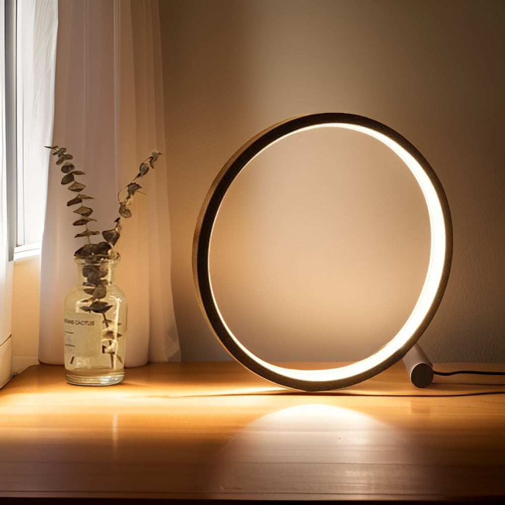 Minimalistische dimmbare Tischlampe - EclipseAura Lampe