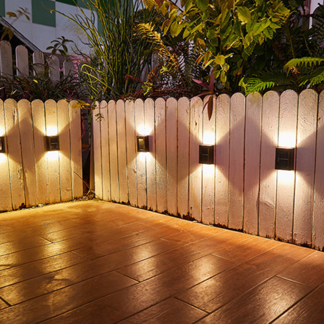 Drahtlose LED-Solar-Wandlampen