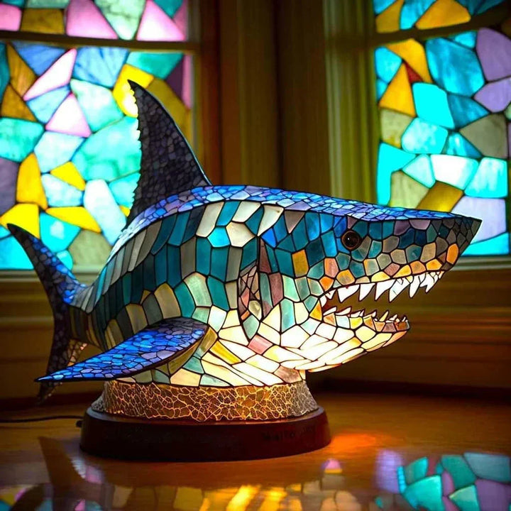 Künstlerische Tischlampe - AnimalGlow