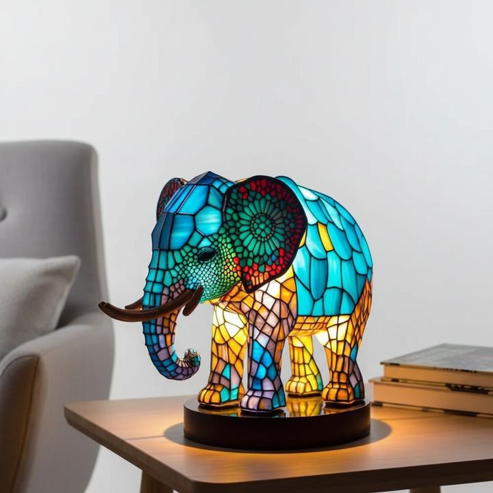 Künstlerische Tischlampe - AnimalGlow