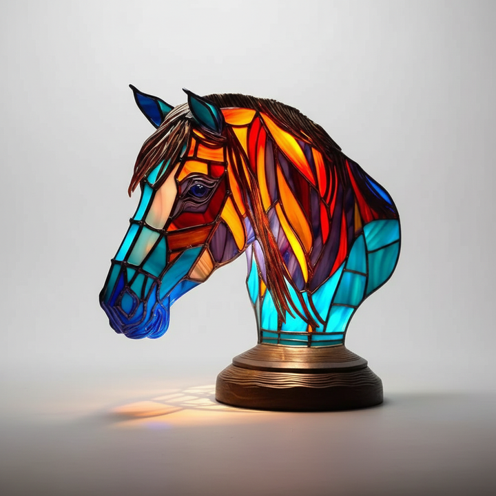 Künstlerische Tischlampe - AnimalGlow