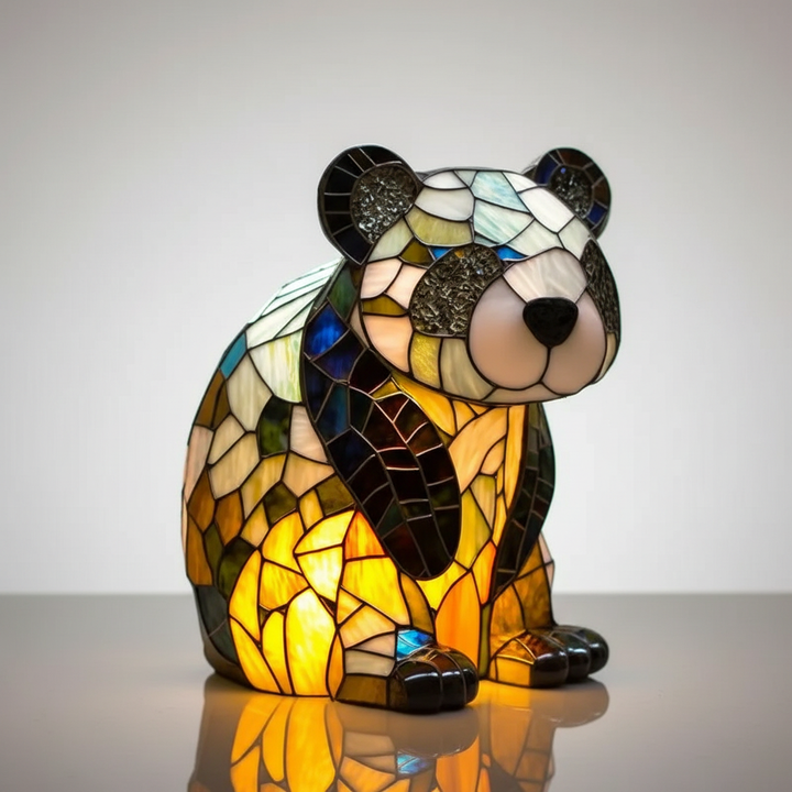 Künstlerische Tischlampe - AnimalGlow