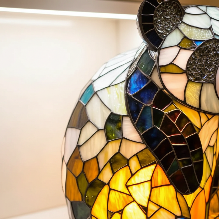 Künstlerische Tischlampe - AnimalGlow