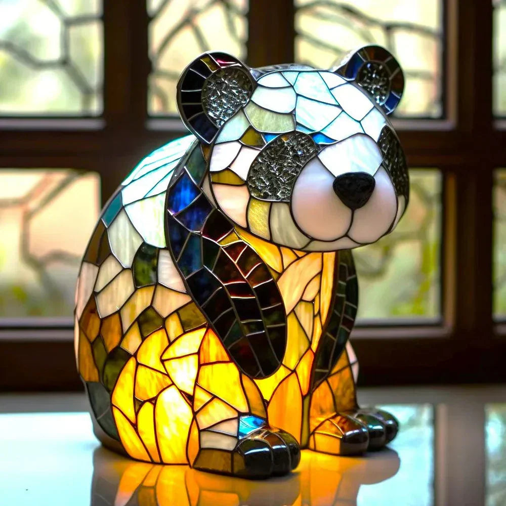 Künstlerische Tischlampe - AnimalGlow