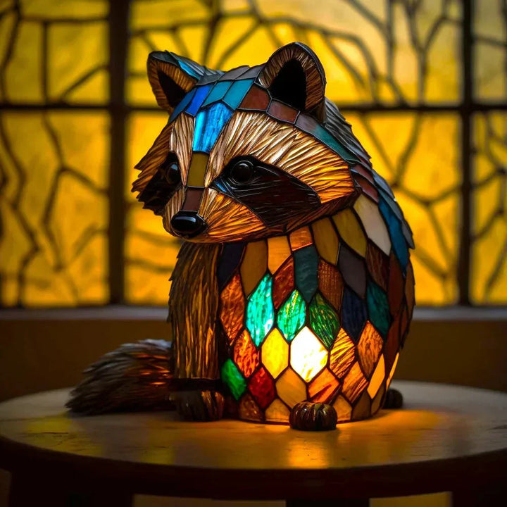 Künstlerische Tischlampe - AnimalGlow