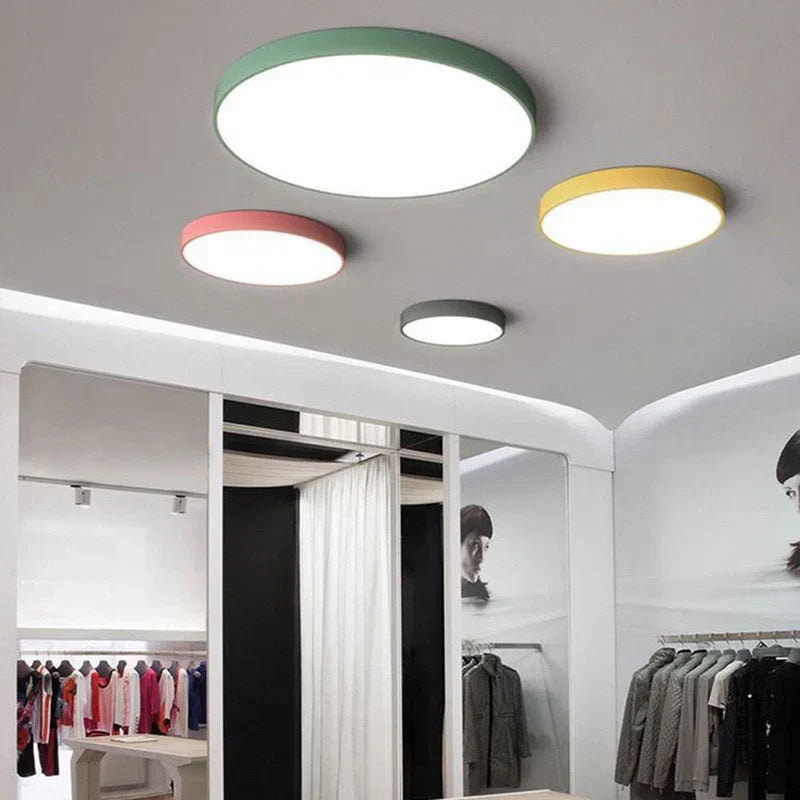 Multicolor LED-Deckenleuchte – Moderne bunte Beleuchtung für Wohnzimmer und Schlafzimmer