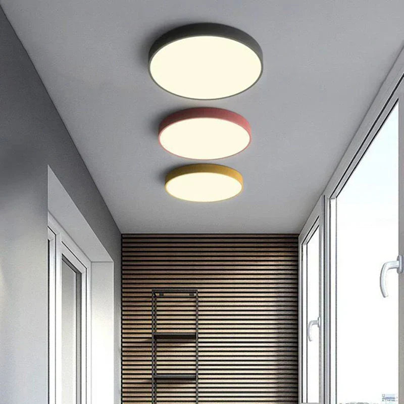 Multicolor LED-Deckenleuchte – Moderne bunte Beleuchtung für Wohnzimmer und Schlafzimmer
