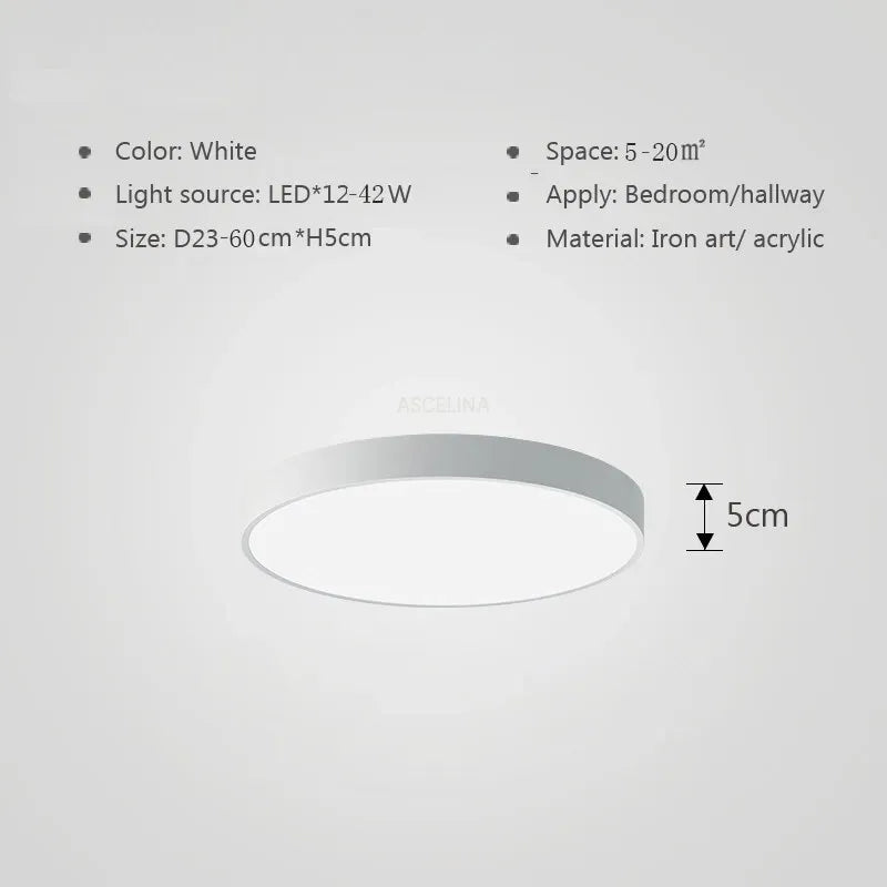 Multicolor LED-Deckenleuchte – Moderne bunte Beleuchtung für Wohnzimmer und Schlafzimmer