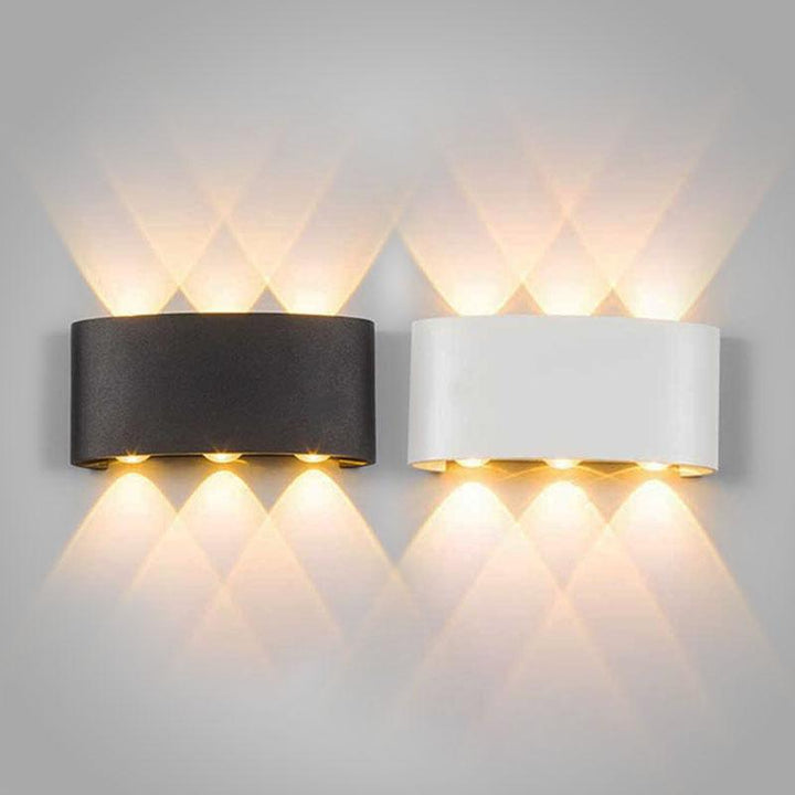 Moderne wasserdichte LED-Wandleuchte für Innen- und Außenbereich | Stilvolle und energieeffiziente Beleuchtung