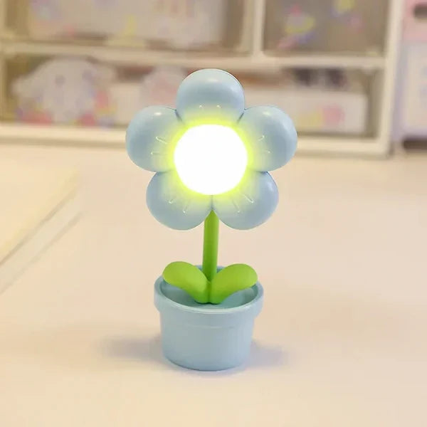 Kleine Blumenberuhigungs-Tischlampe - BlossomGlow