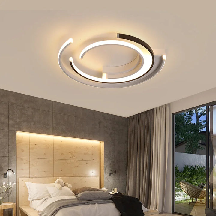 Moderne LED-Deckenleuchte dimmbar | Designer-Deckenlampe für das Wohnzimmer