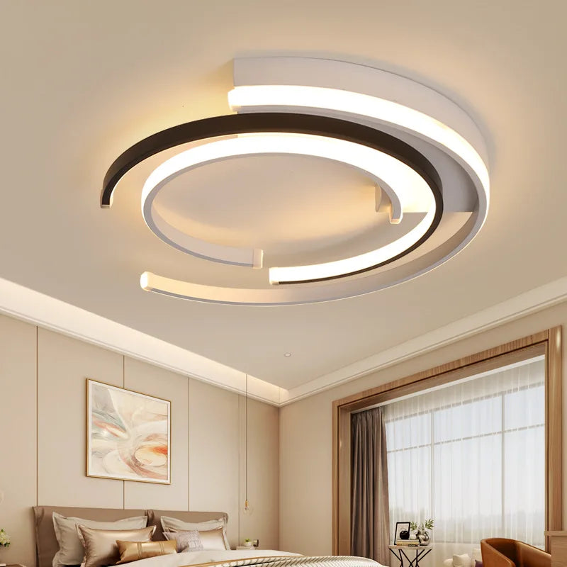 Moderne LED-Deckenleuchte dimmbar | Designer-Deckenlampe für das Wohnzimmer