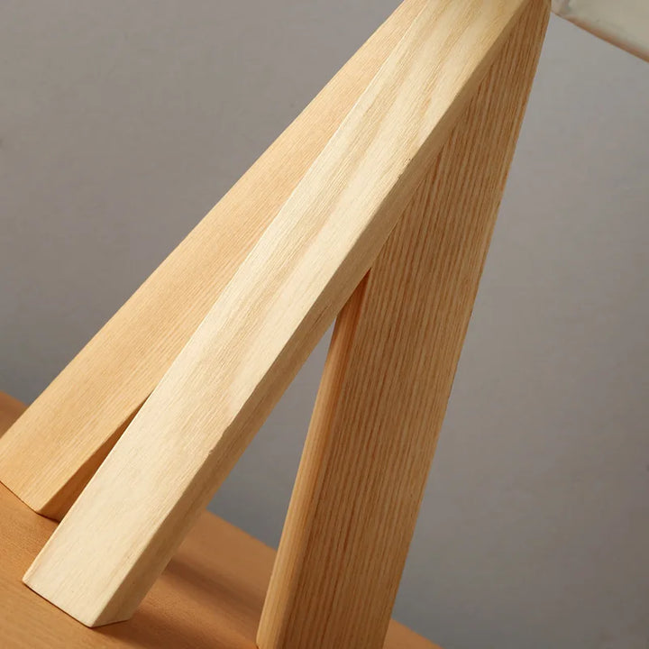 EcoLight – Holz Tischlampe mit modernem Design