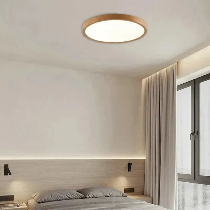 Moderne ultradünne LED-Deckenleuchte in runder Form