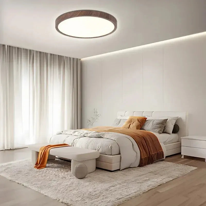 Moderne ultradünne LED-Deckenleuchte in runder Form