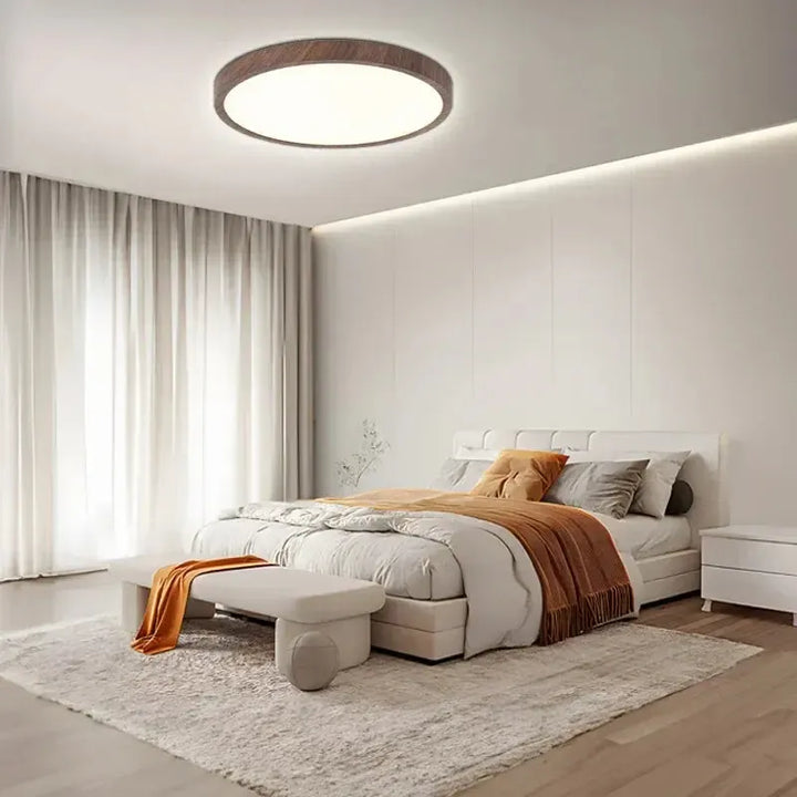 Moderne ultradünne LED-Deckenleuchte in runder Form