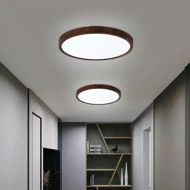 Moderne ultradünne LED-Deckenleuchte in runder Form