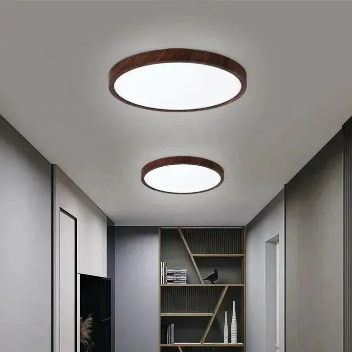 Moderne ultradünne LED-Deckenleuchte in runder Form