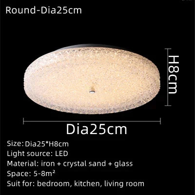 Elegante LED-Kronleuchter – Moderne Deckenleuchte mit Kristall für Wohnzimmer und Schlafzimmer