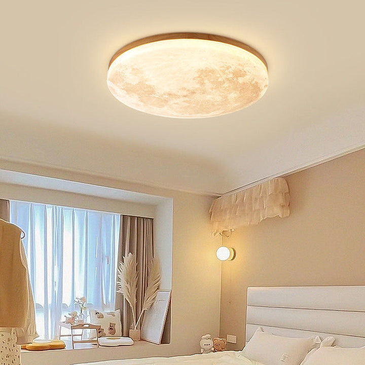 Moon Round | Minimalistische runde LED-Deckenleuchte