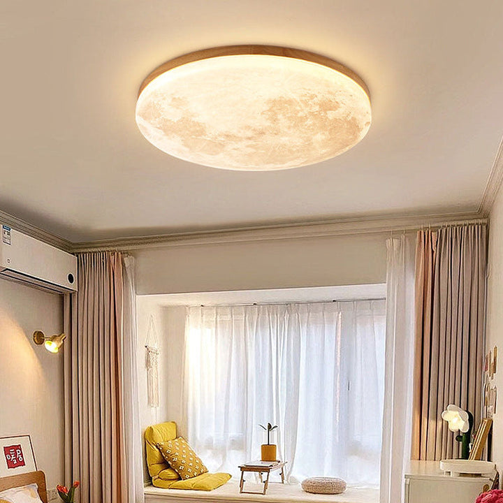 Moon Round | Minimalistische runde LED-Deckenleuchte
