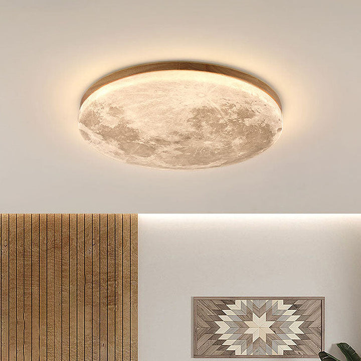 Moon Round | Minimalistische runde LED-Deckenleuchte