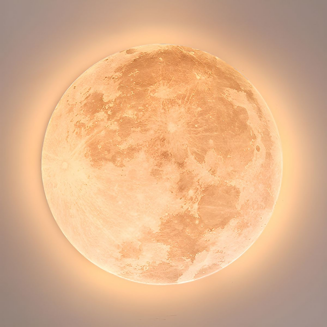 Moon Round | Minimalistische runde LED-Deckenleuchte
