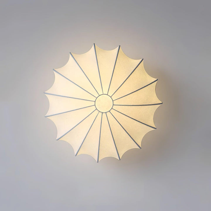 Schalenförmige Stoff-Deckenlampe Elegantes Design
