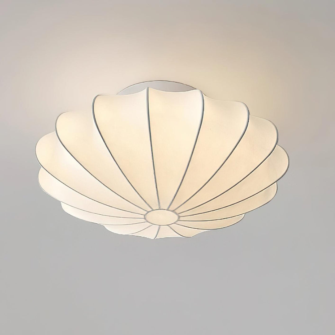 Schalenförmige Stoff-Deckenlampe Elegantes Design
