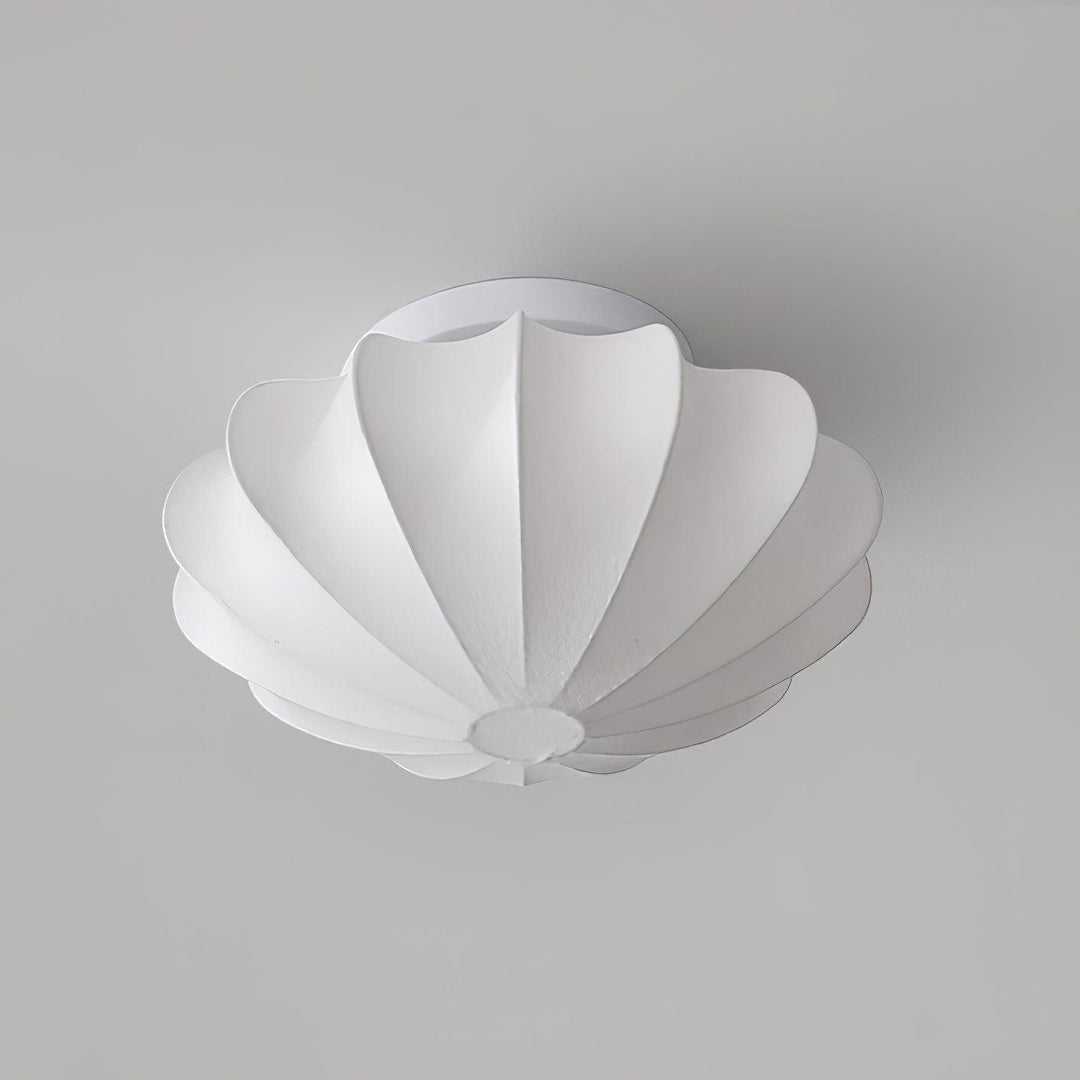 Schalenförmige Stoff-Deckenlampe Elegantes Design