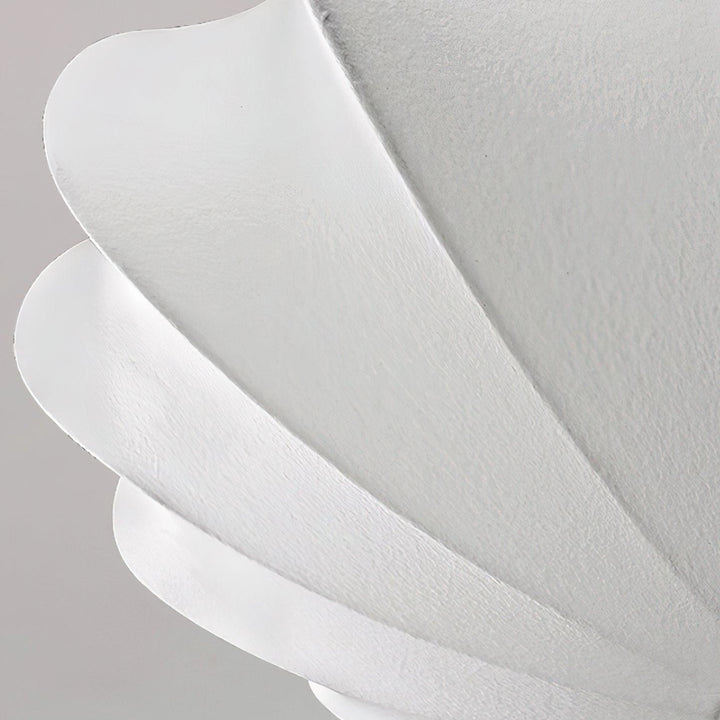 Schalenförmige Stoff-Deckenlampe Elegantes Design