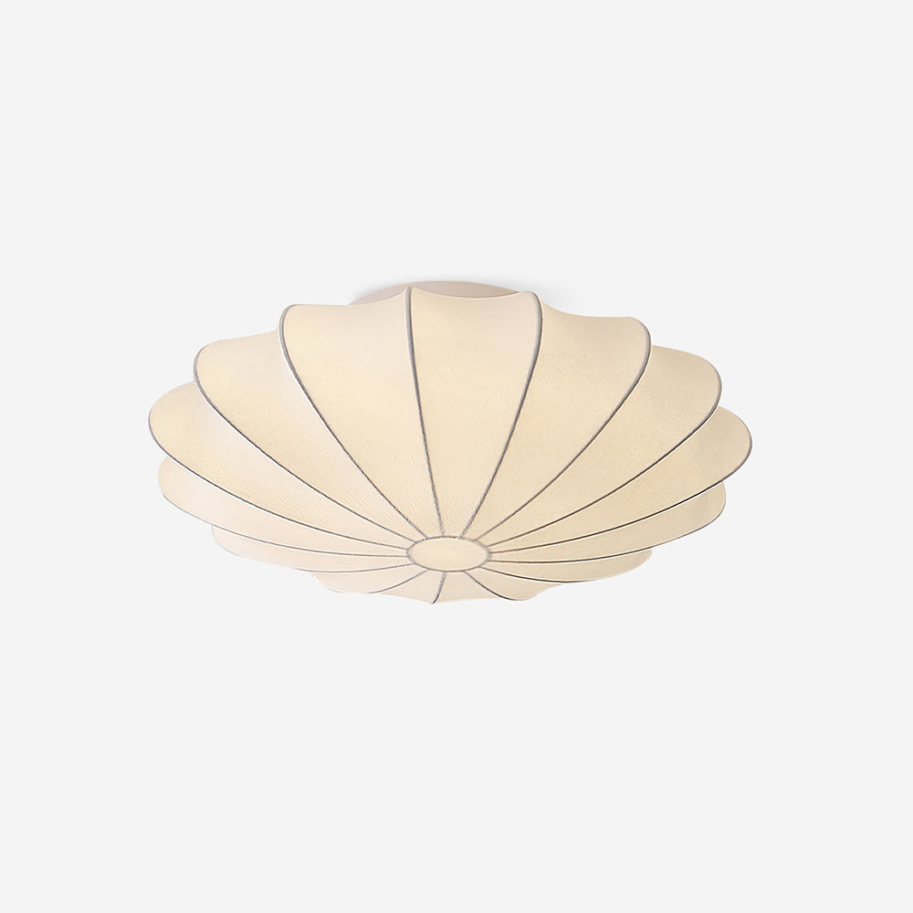 Schalenförmige Stoff-Deckenlampe Elegantes Design