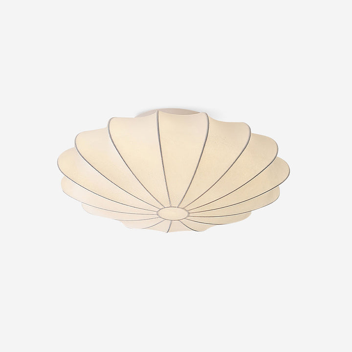 Schalenförmige Stoff-Deckenlampe Elegantes Design