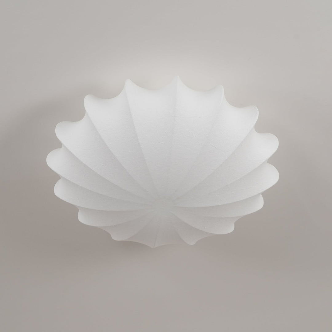 Schalenförmige Stoff-Deckenlampe Elegantes Design