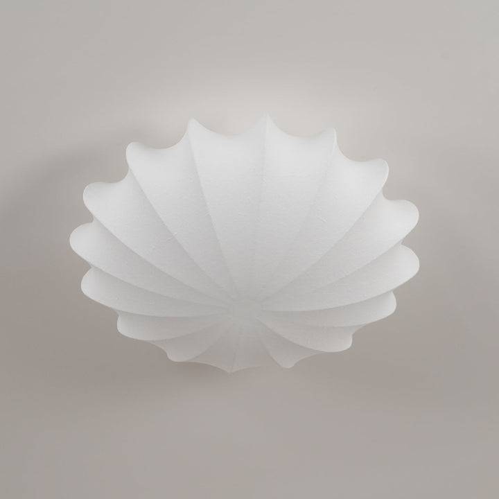 Schalenförmige Stoff-Deckenlampe Elegantes Design